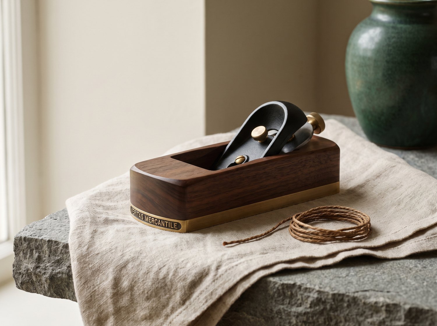 Block Plane in cast iron and brass