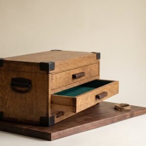 Cabinetmaker's Tool Chest in quartersawn oak