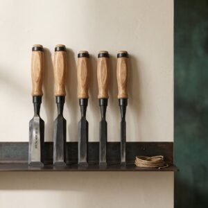 Chisel Set, 6 piece in forged steel and ash