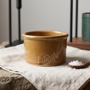 Butter Crock in glazed stoneware