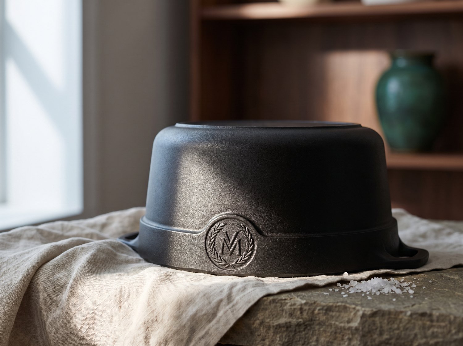 Dutch Oven, 6 quart in seasoned cast iron