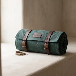 Waxed Canvas Bedroll in waxed canvas